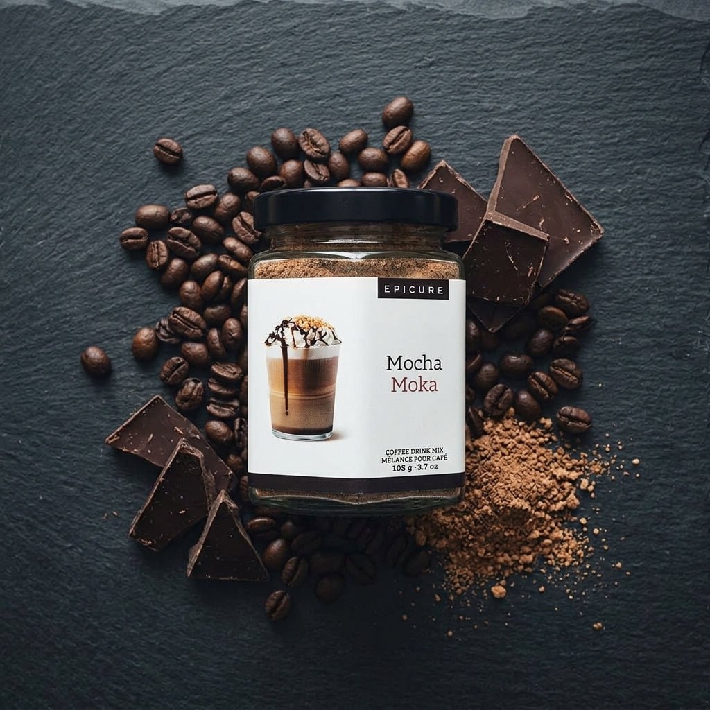 Mocha Coffee Drink Mix – Gluten Free, Vegan, Non-GMO - My Epicurean Kitchen