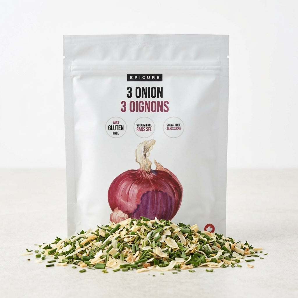 Dry seasoning dip mix pouch — Seasoning Blend Texture | Generated by Modelize