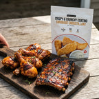 Food coating mix pouch — Prepared BBQ Platter | Generated by Modelize