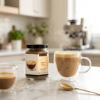 Latte Mix Jar — Morning Latte Ritual | Generated by Modelize