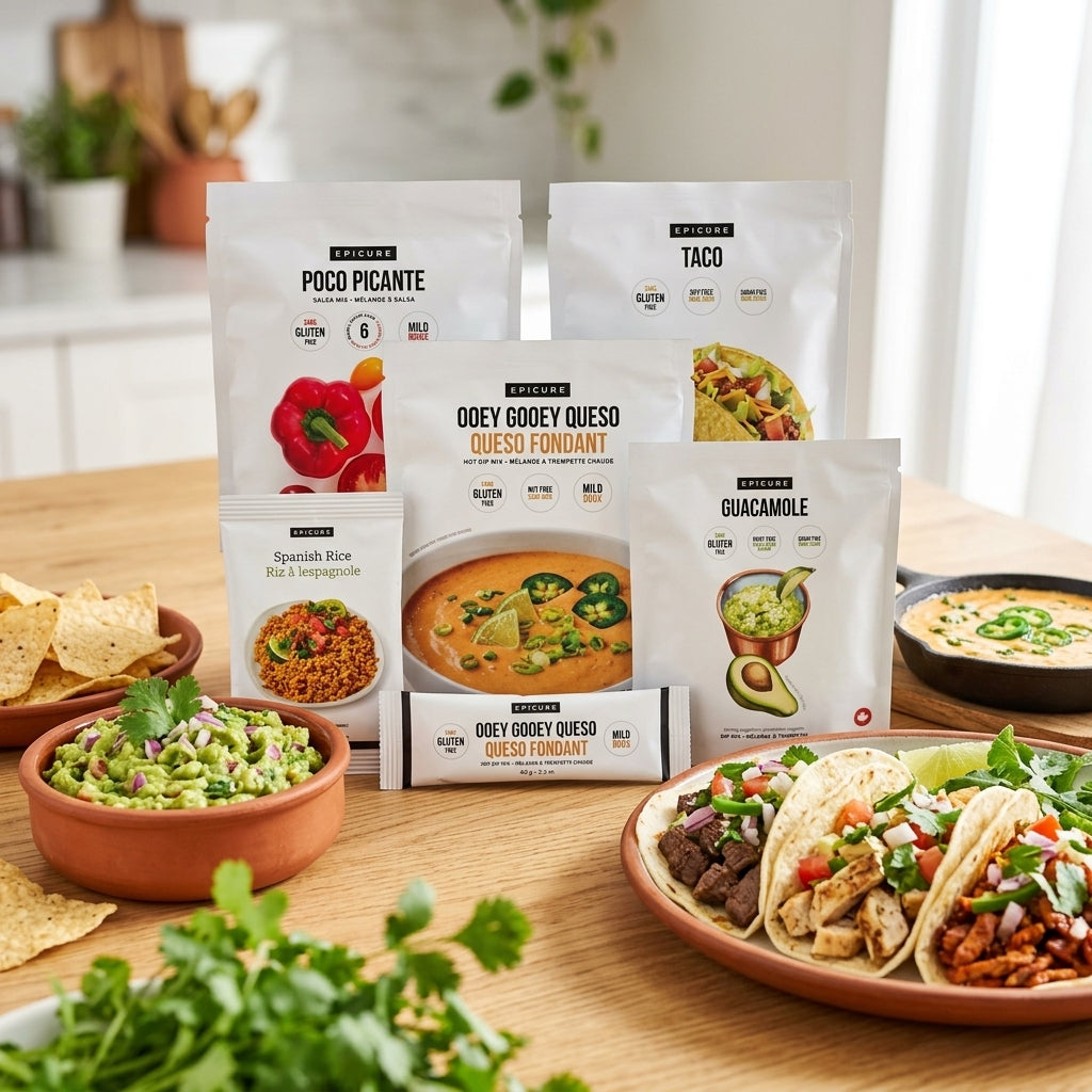 Seasoning and dip mix bundle — Taco Night Spread | Generated by Modelize