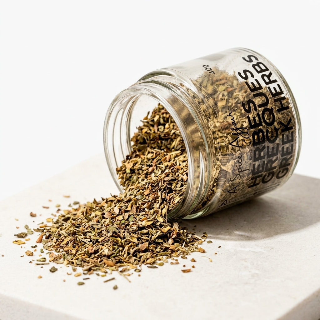 Culinary herb jar — Herb Texture Macro | Generated by Modelize