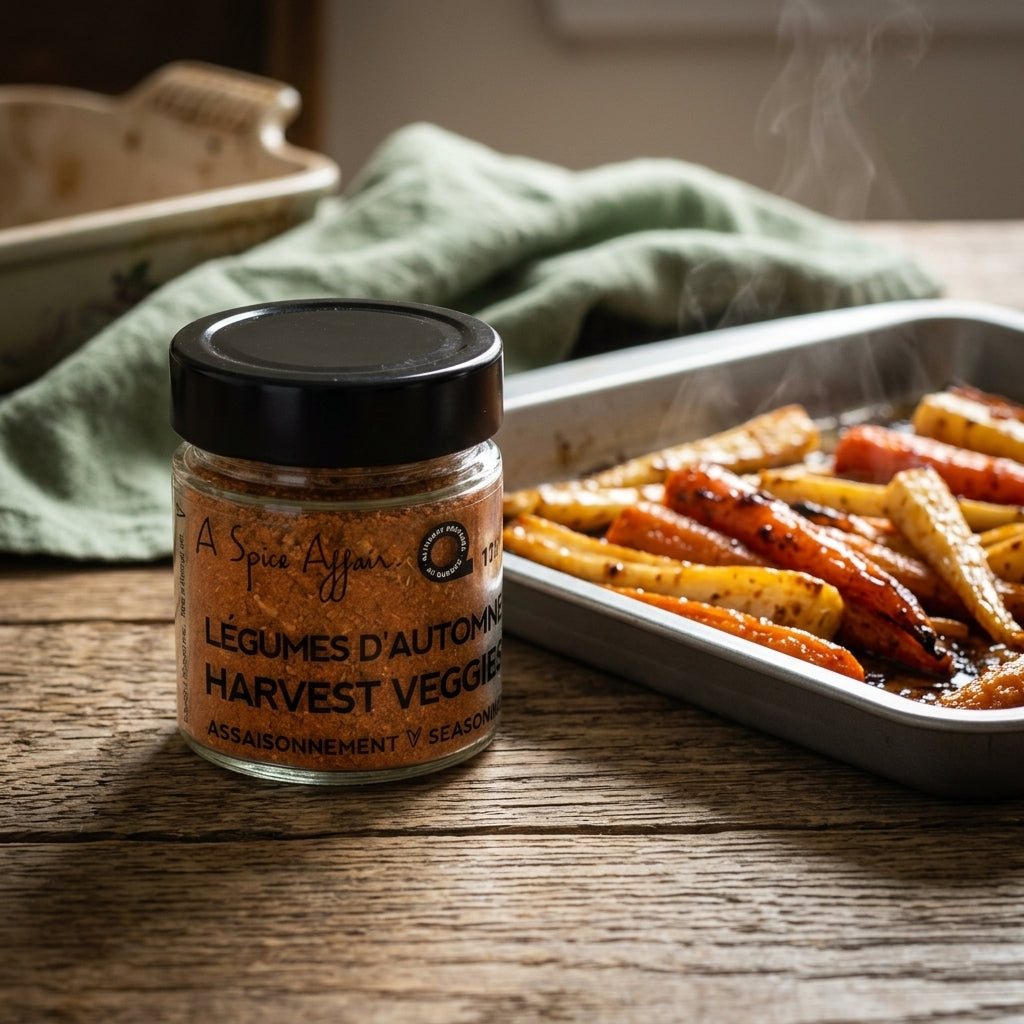 Gourmet Spice Jar — Roasted Harvest Lifestyle | Generated by Modelize