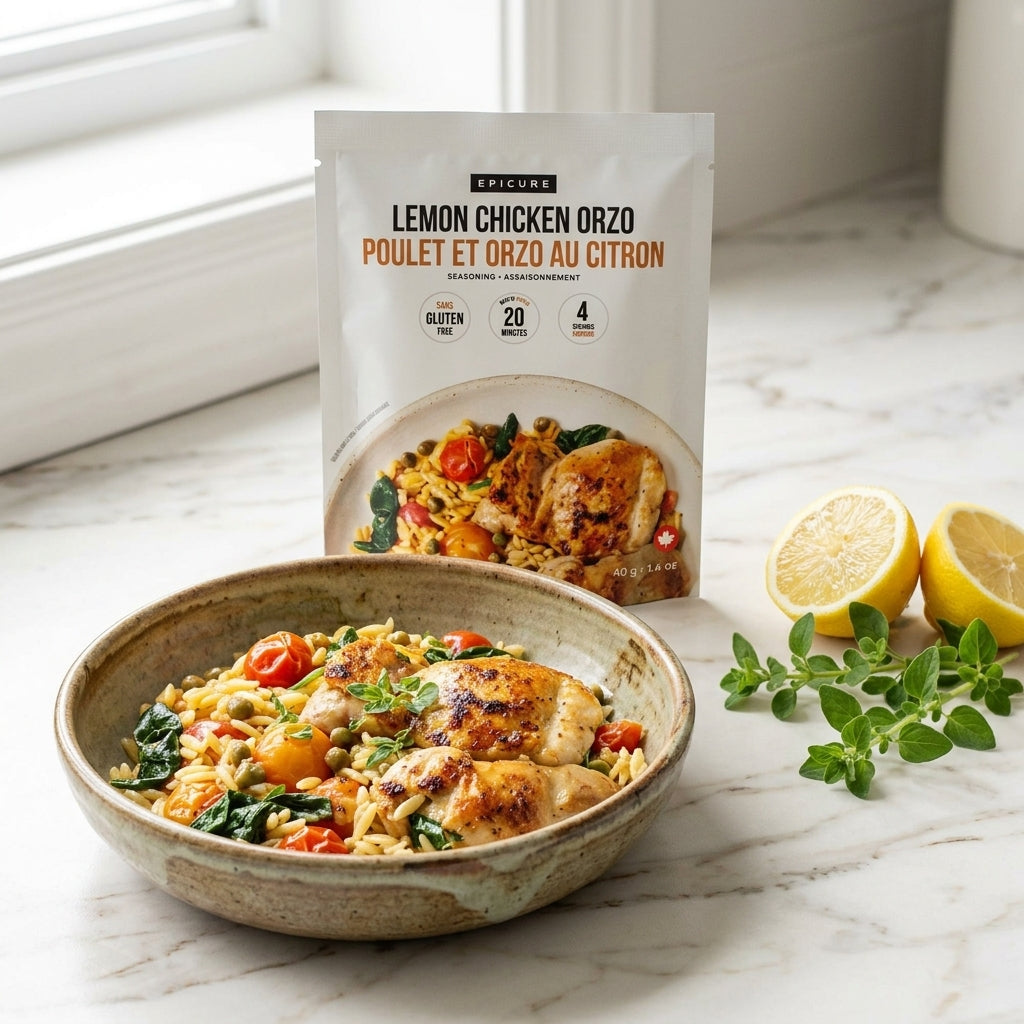 Seasoning pouch — Prepared Meal Lifestyle | Generated by Modelize