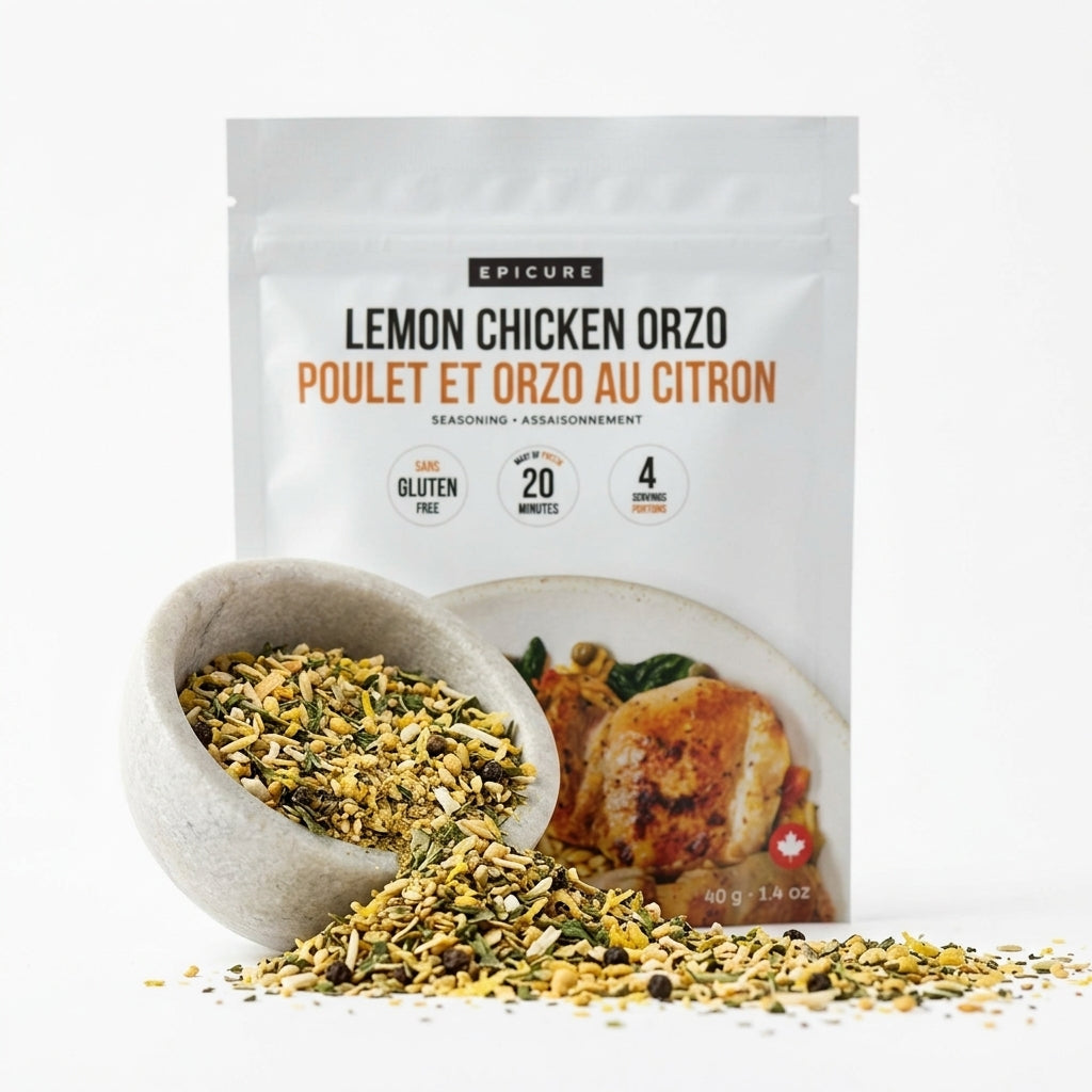 Seasoning blend packet — Seasoning Macro Detail | Generated by Modelize