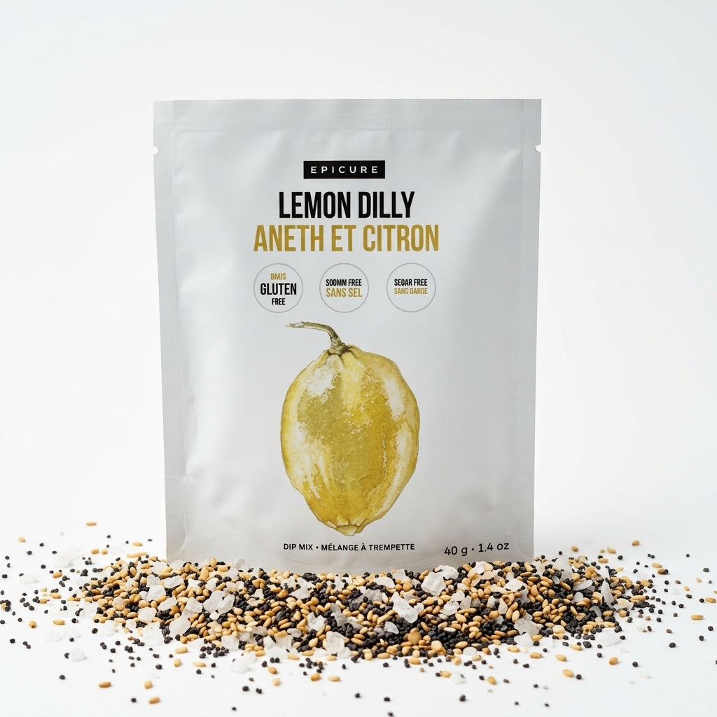 Seasoning Pouch — Ingredients Macro Detail | Generated by Modelize