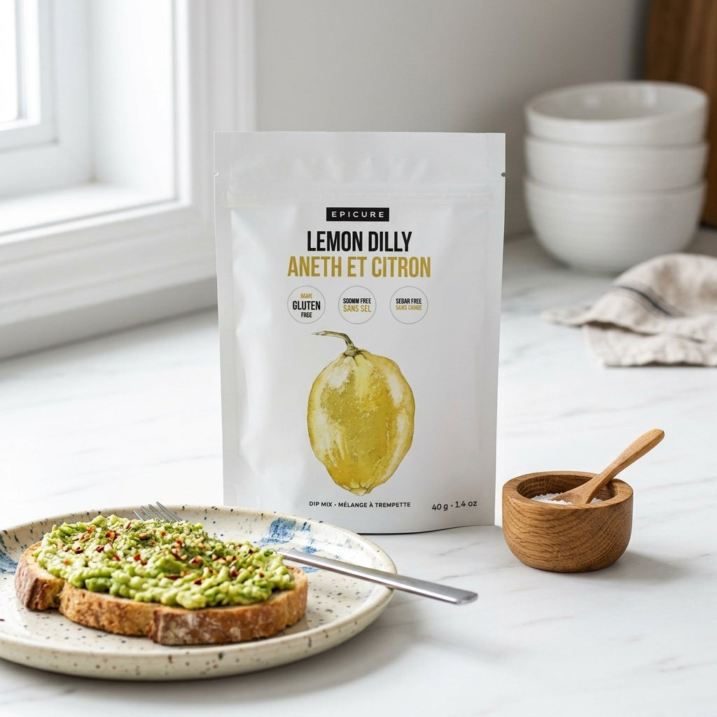 Seasoning pouch — Breakfast Lifestyle Scene | Generated by Modelize