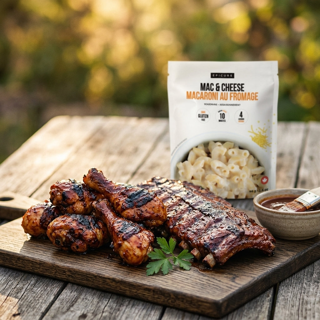 Seasoning Pouch — Prepared BBQ Platter | Generated by Modelize