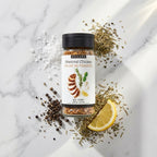 Spice blend jar — Overhead Ingredient Flat Lay | Generated by Modelize