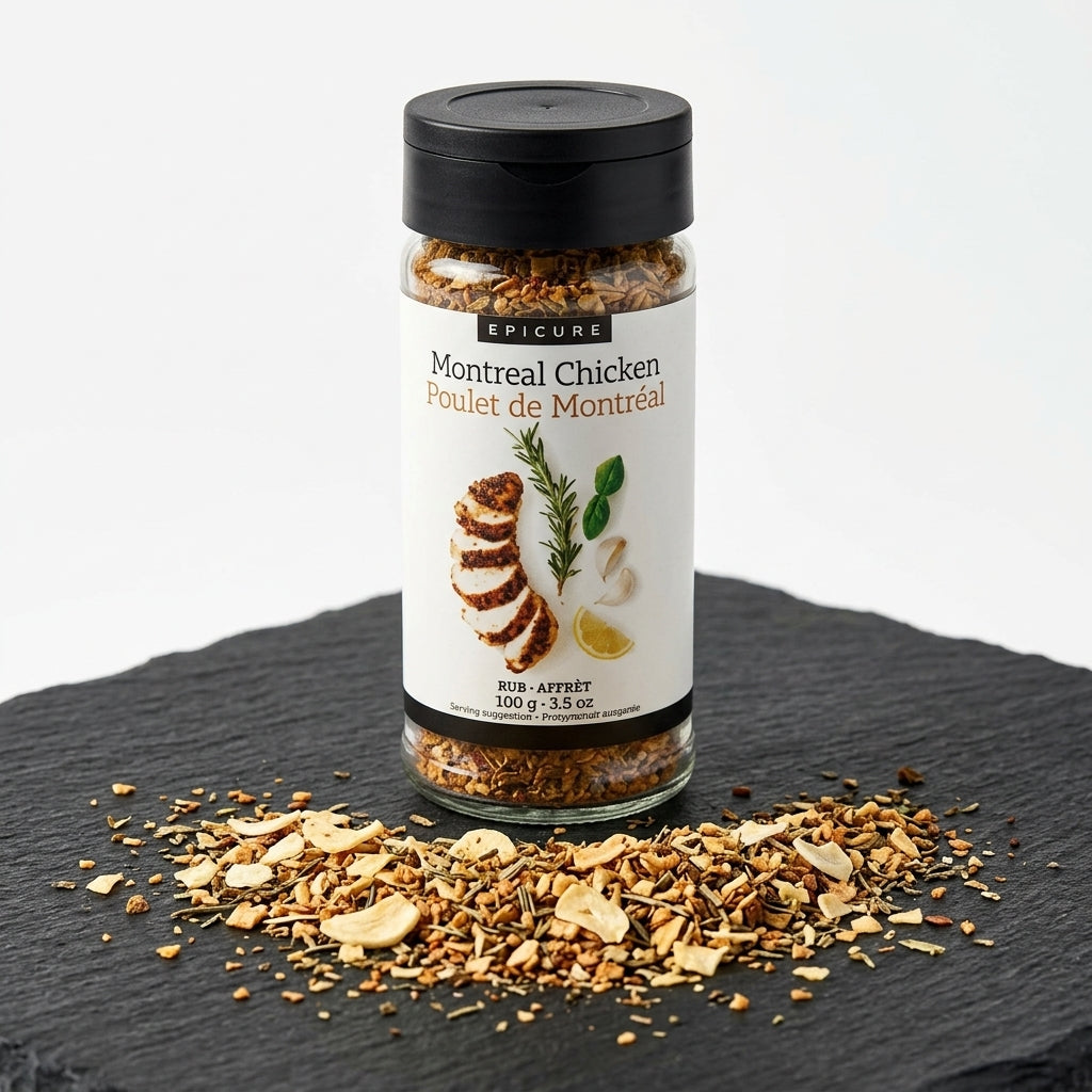 Gourmet spice rub jar — Spice Texture Macro | Generated by Modelize