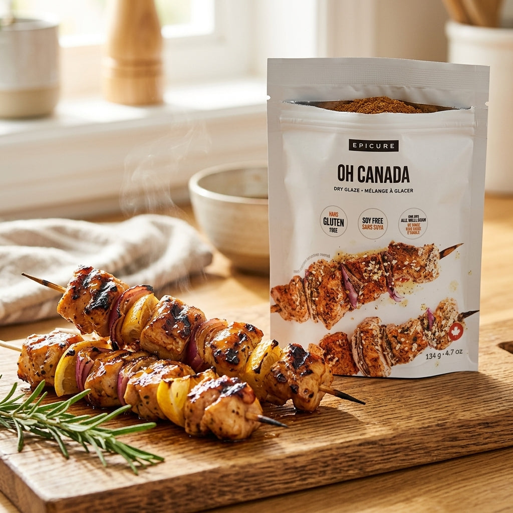 Dry glaze seasoning pouch — Culinary Result Lifestyle | Generated by Modelize