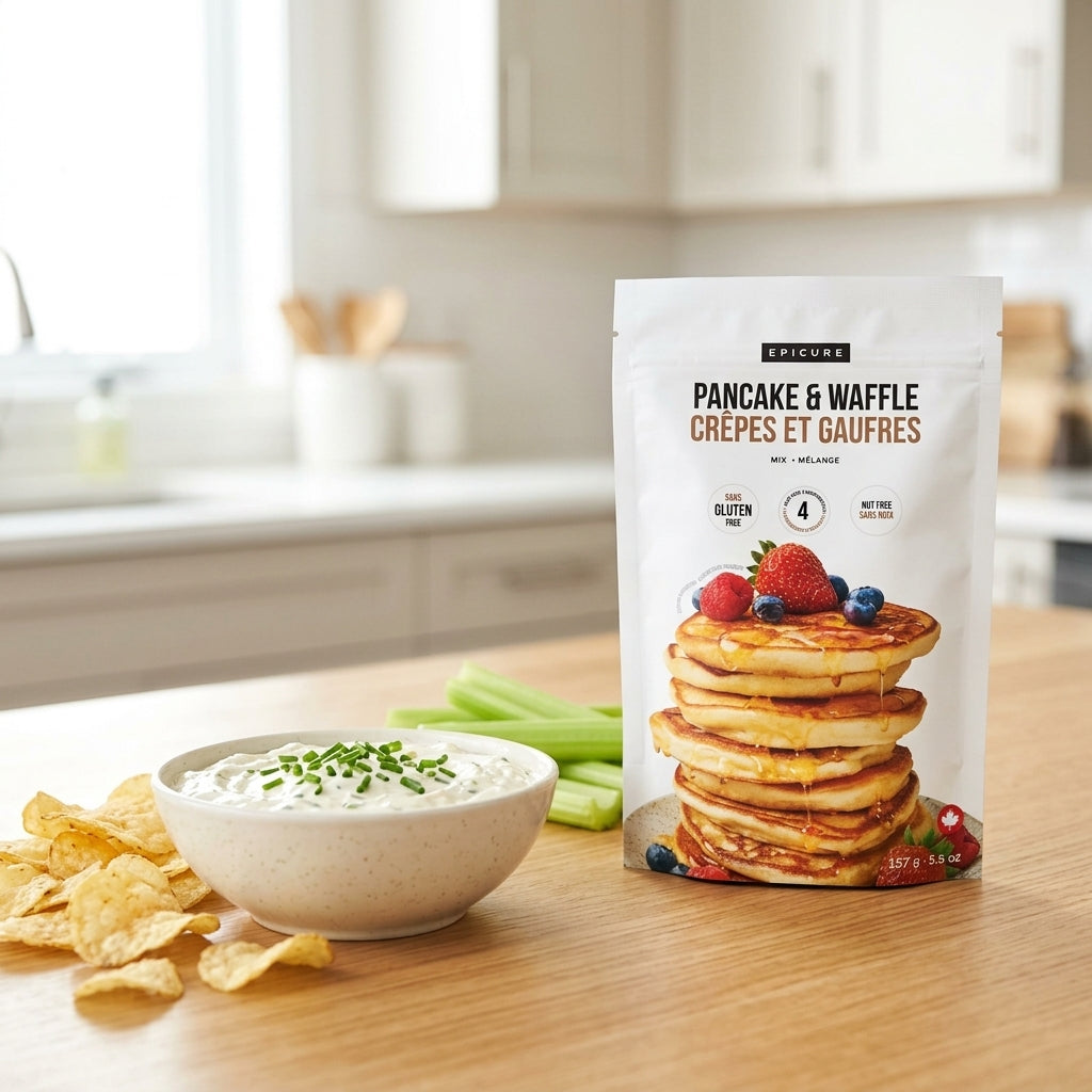 Gluten-free baking mix pouch — Prepared Dip Lifestyle | Generated by Modelize