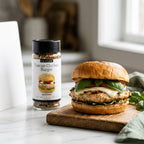 Seasoning Mix Jar — Gourmet Plated Meal | Generated by Modelize