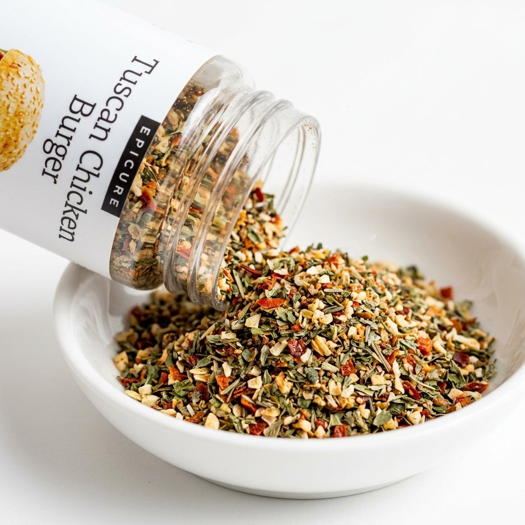 Seasoning jar — Spice Blend Macro | Generated by Modelize