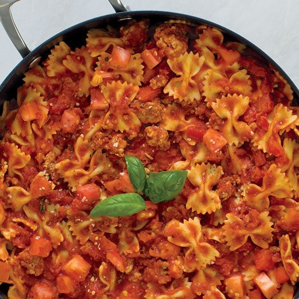 One Pot Pasta Seasoning – Fresh Basil, Garlic & Herbs - Quick 15-Minute Dinner - My Epicurean Kitchen
