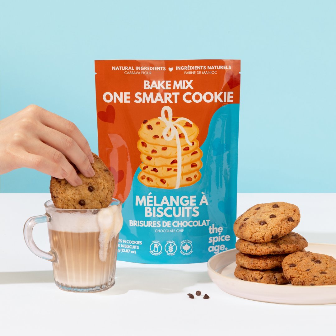 "One Smart Cookie" Gluten Free Cookie Mix - Cassava Flour, Made in Canada - My Epicurean Kitchen