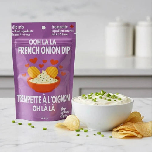 "Ooh La La" French Onion Dip - Gluten-Free, No Additives - My Epicurean Kitchen