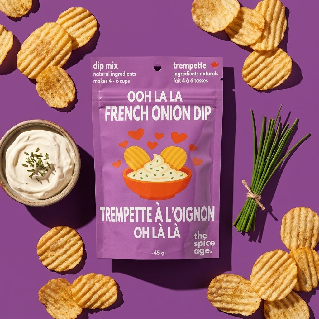 "Ooh La La" French Onion Dip - Gluten-Free, No Additives - My Epicurean Kitchen