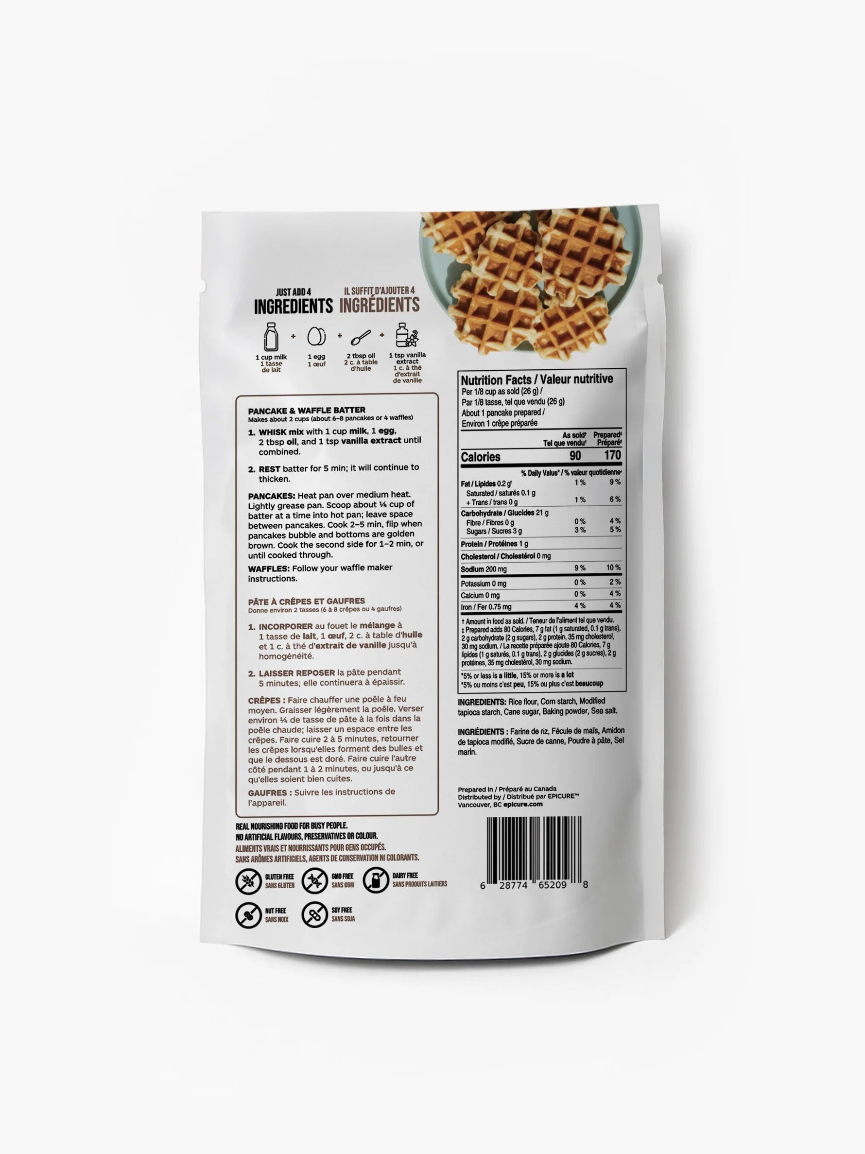 Pancake & Waffle Mix Epicure 