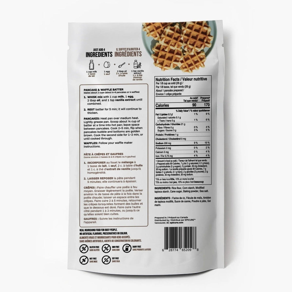 Pancake & Waffle Mix – Gluten-Free Baking Mix - My Epicurean Kitchen