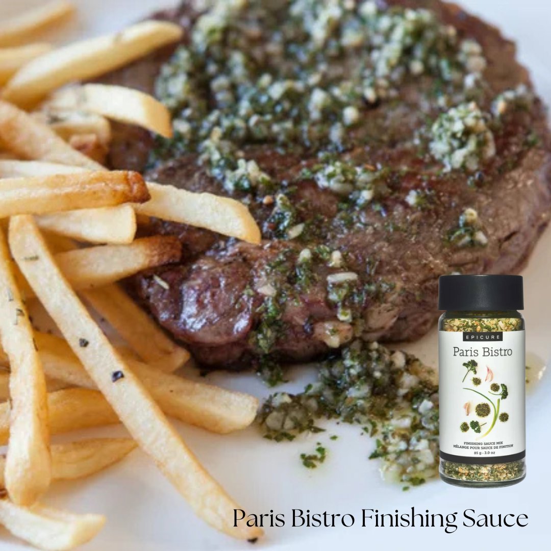 Paris Bistro Finishing Sauce Mix - Garlic Parsley Persillade - My Epicurean Kitchen