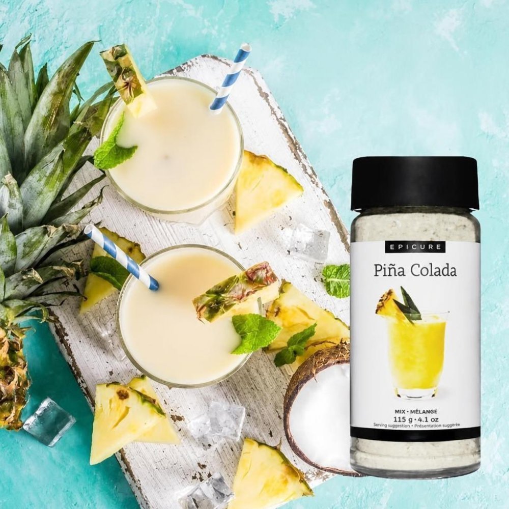 Piña Colada Mix - Organic Low Sugar, Vegan, Gluten Free - My Epicurean Kitchen