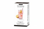 Box of Epicure Pink Lemonade herbal tea blend on a white background