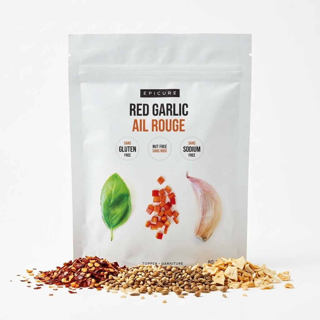 Red Garlic Topper Blend – Salt-Free Finishing Seasoning - My Epicurean Kitchen