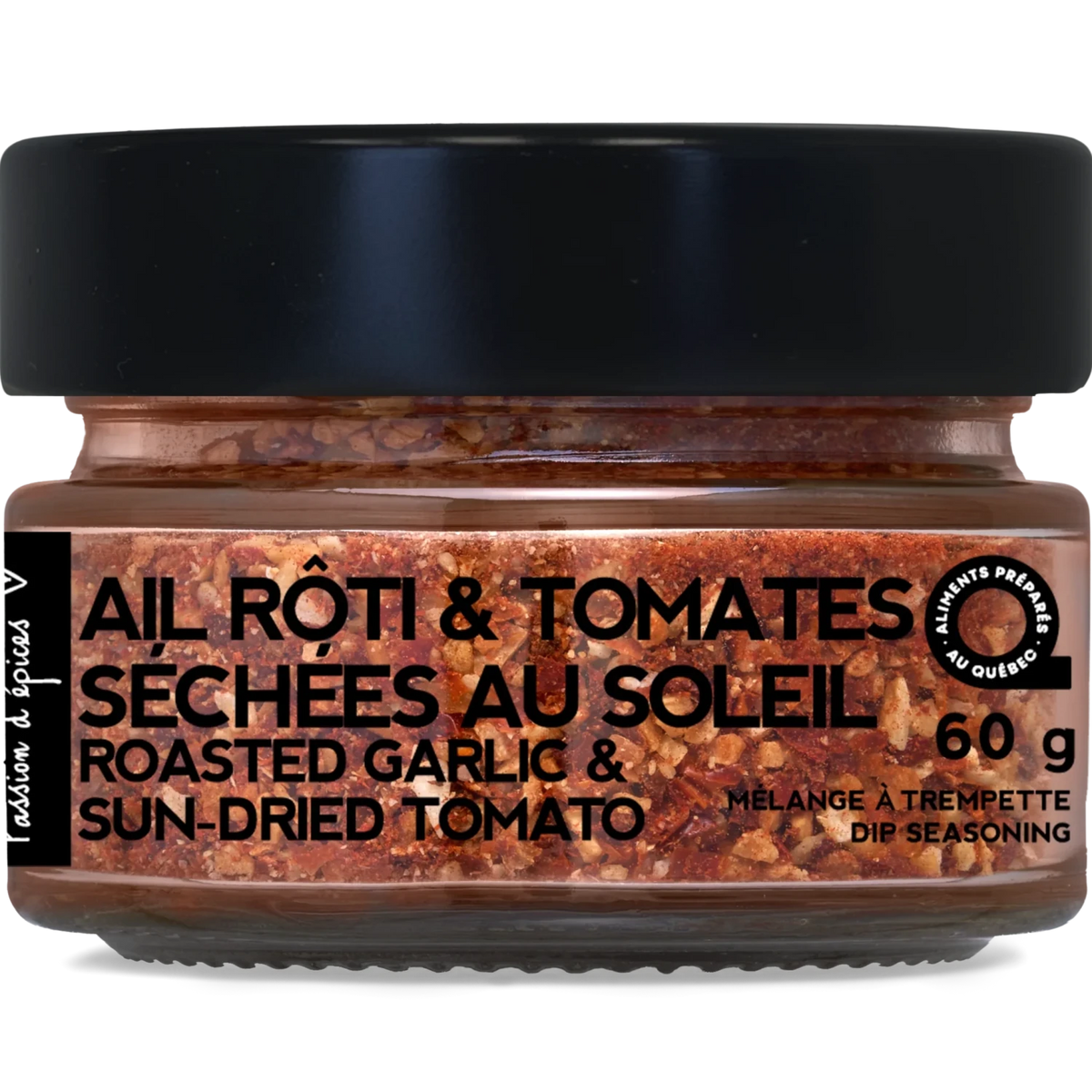 60g jar Roasted Garlic & Sun Dried Tomato Seasoning - A Spice Affair