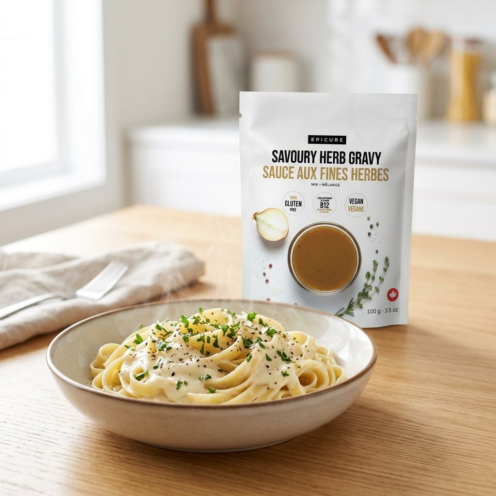Savoury Herb Gravy Mix – Vegan, Gluten-Free, Ready in 5 Minutes - My Epicurean Kitchen