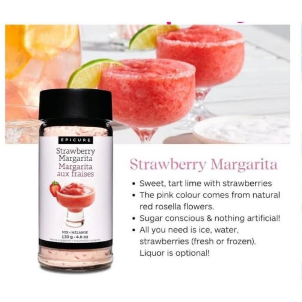 Strawberry Margarita Mix Drink Mixes Epicure 