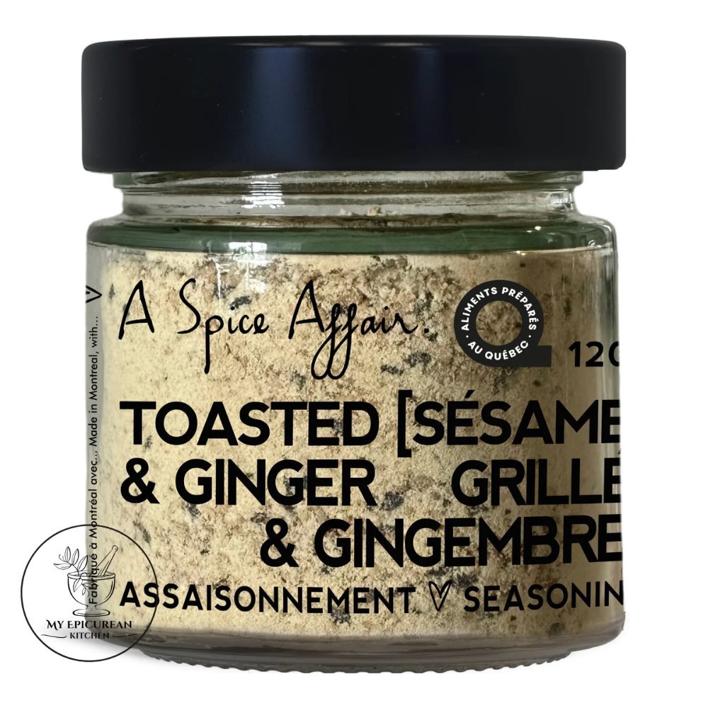 Toasted Sesame & Ginger Seasoning – Gluten Free, Vegan, Made in Canada - My Epicurean Kitchen