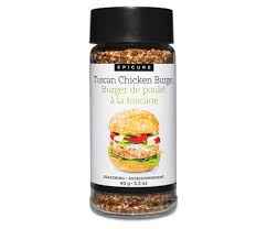 Tuscan Chicken Burger Seasoning Mix Epicure 