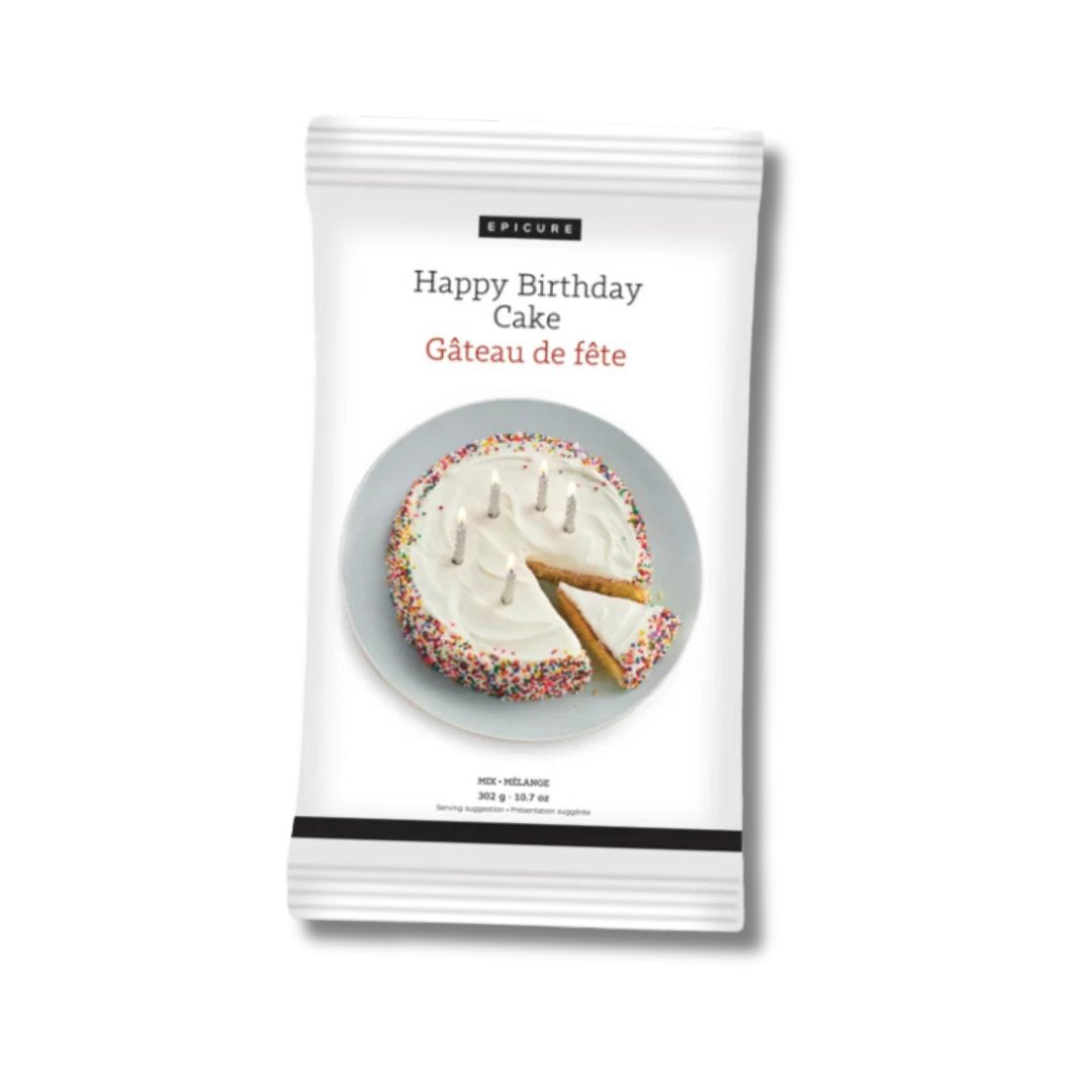 Vanilla "Happy Birthday" Cake Mix Epicure 