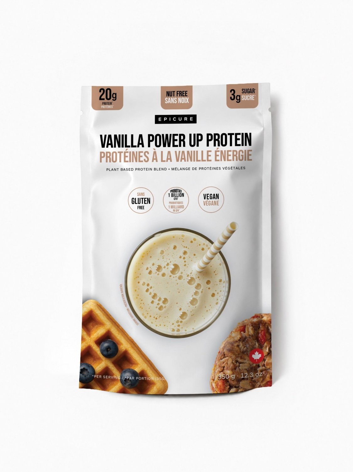 Vanilla Power Up Protein - My Epicurean Kitchen