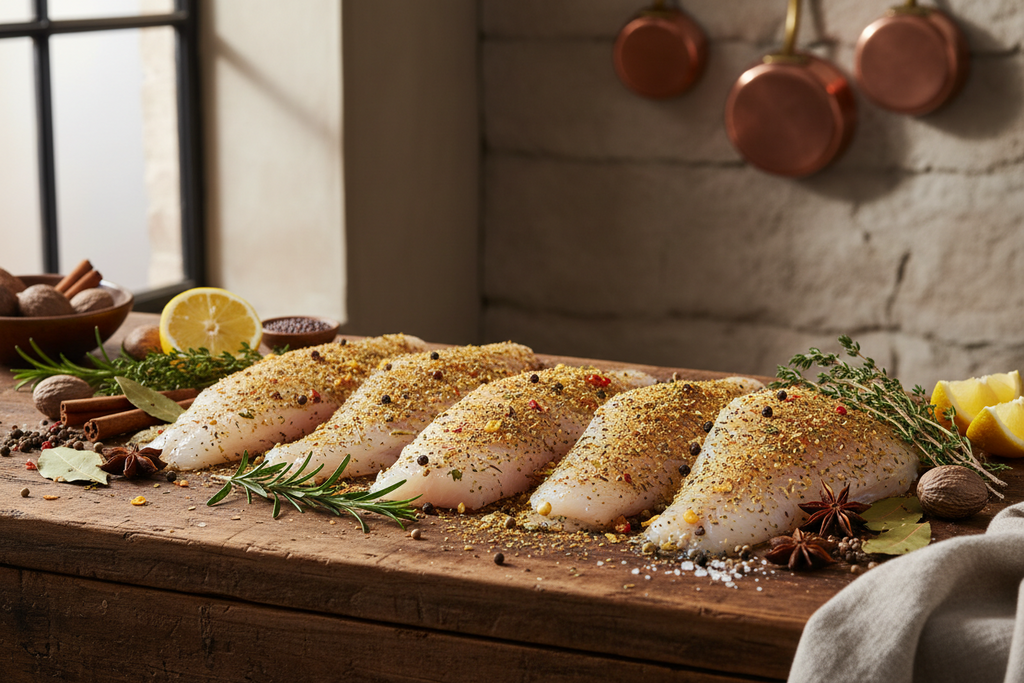 Mélange d'épices pour poisson