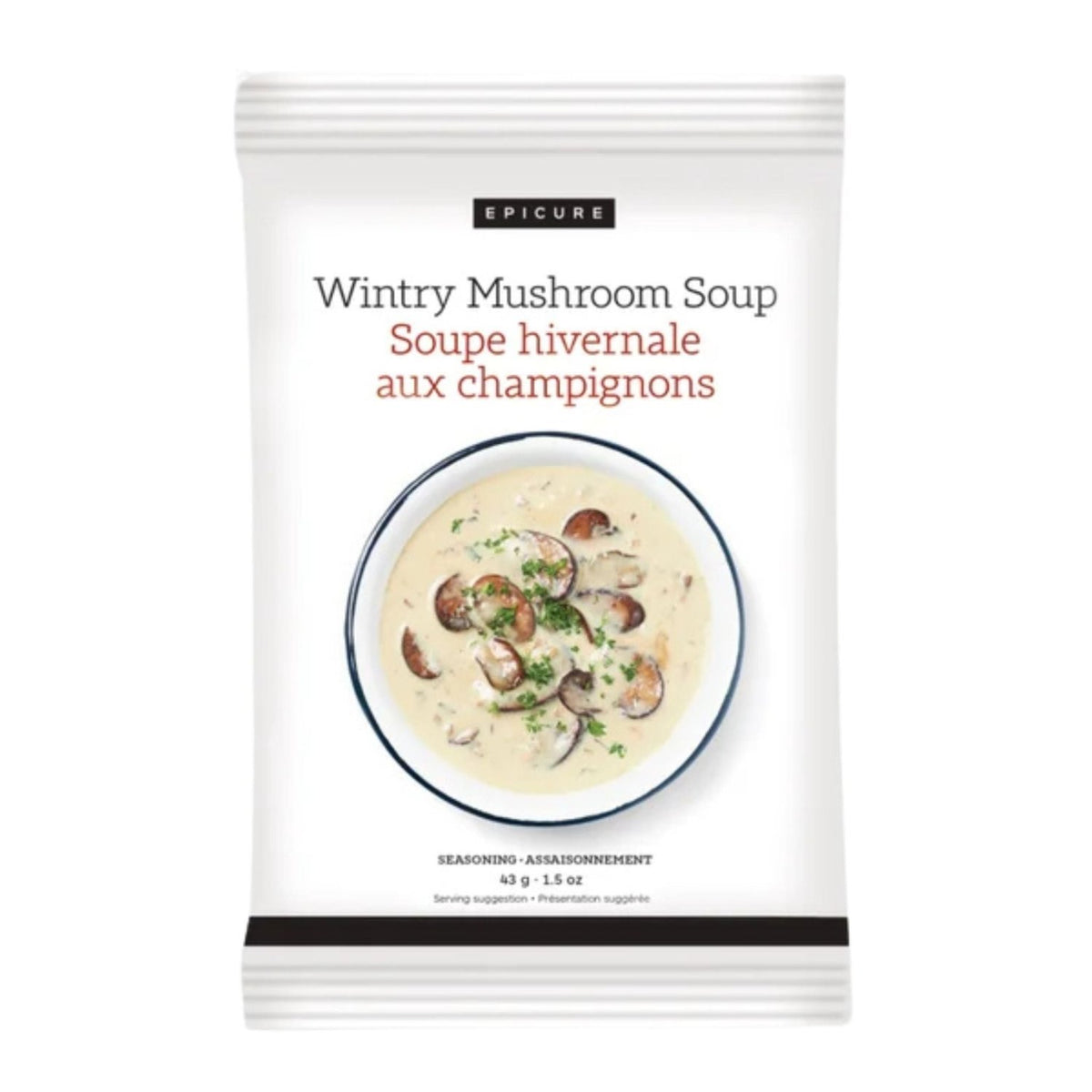 Wintry Mushroom Soup Seasoning Mix - My Epicurean Kitchen