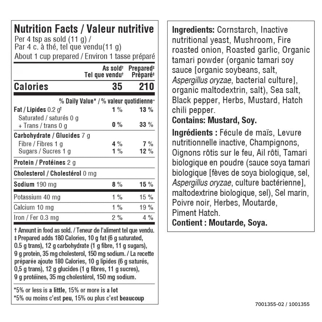 Wintry Mushroom Soup Seasoning Mix Epicure 