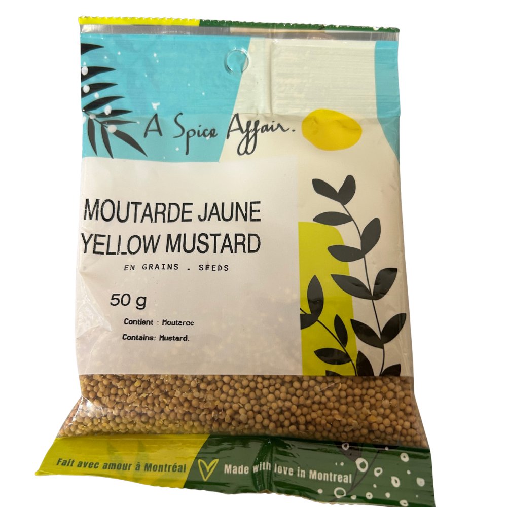 Yellow Mustard Seeds A Spice Affair 