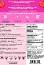 "You Bake me Blush" Gluten Free Muffin Mix - Strawberry Raspberry - My Epicurean Kitchen