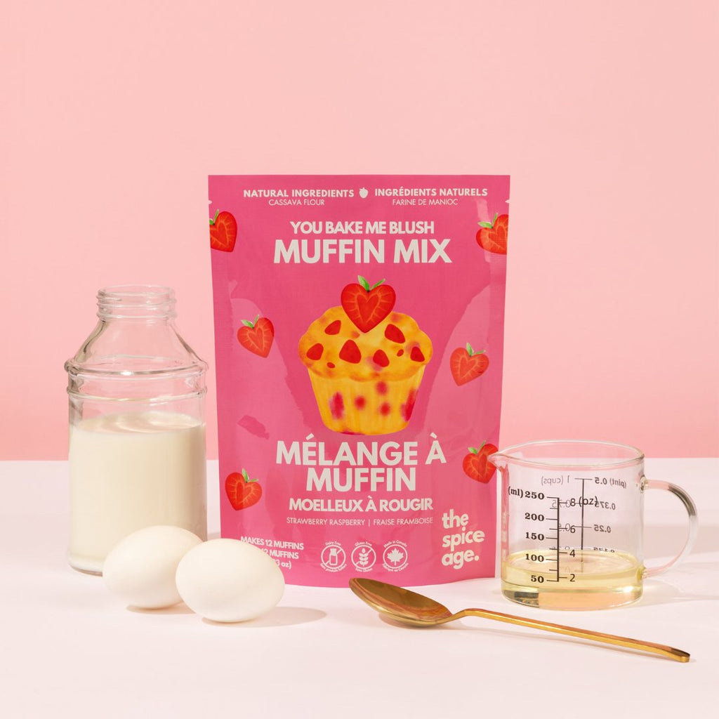 You Bake me Blush Muffin Mix - Gluten Free The Spice Age 